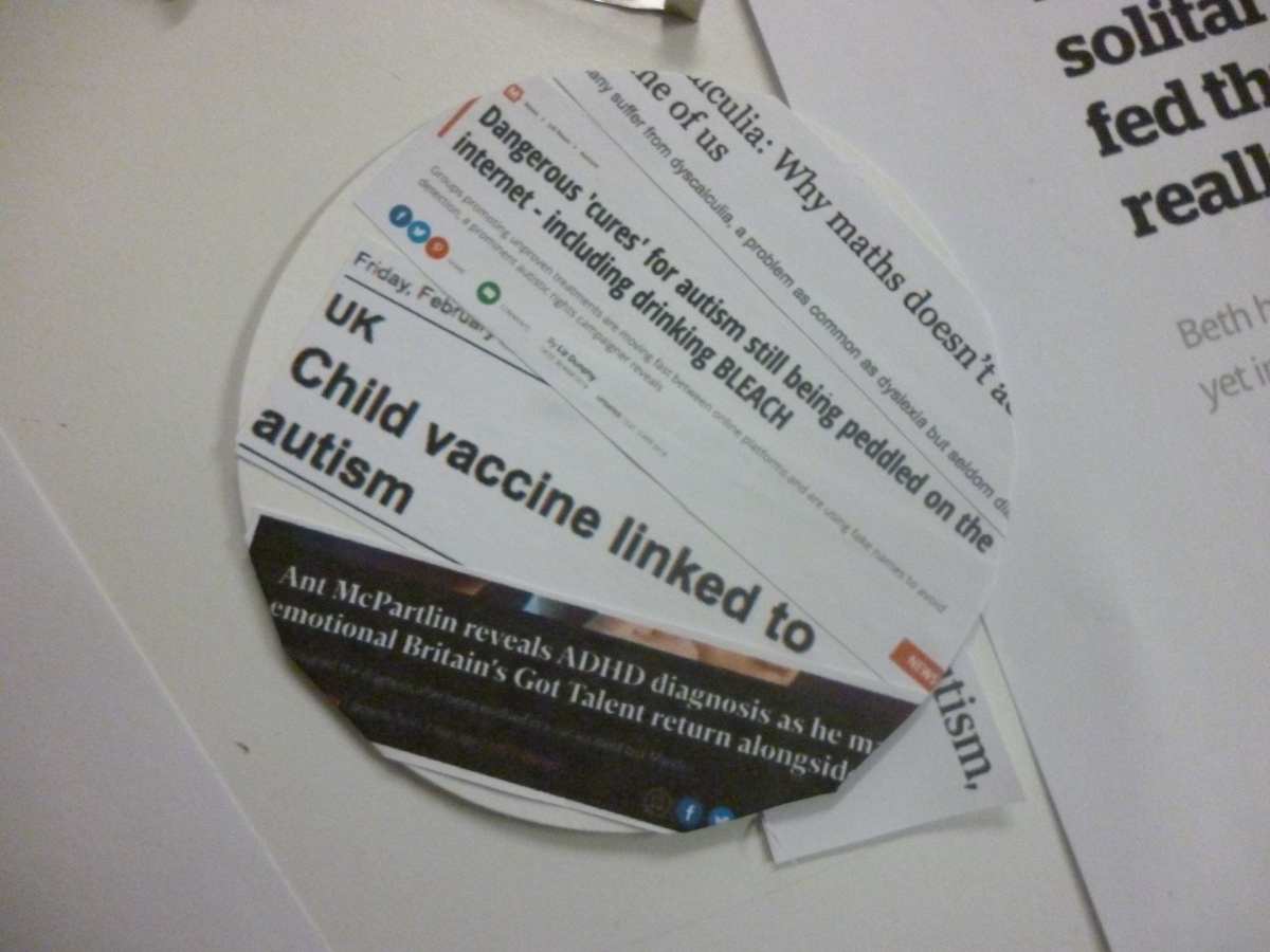 Visitors protest badge.