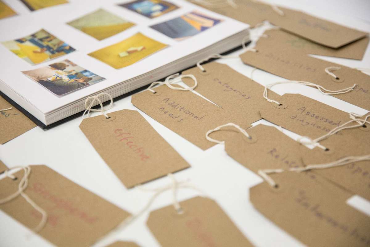 Labels created by participants displayed.