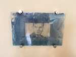 Personal cyanotype on glass